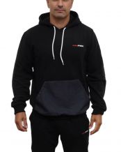 SUDADERA CON CAPUCHA MMPRO NEGRO