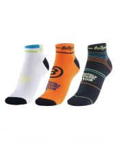 3 PARES CALCETINES BULLPADEL WPT2104 MULTICOLOR MUJER