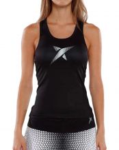 CAMISETA DROP SHOT SUE NEGRO MUJER