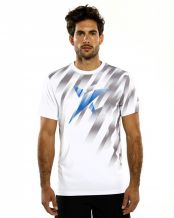 CAMISETA DROP SHOT ZERO BLANCO GRIS