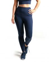 MALLAS RS PADEL HIGH WAIST AZUL INDIGO MUJER