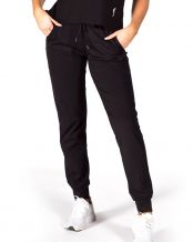 PANTALON RS PADEL SWEAT NEGRO MUJER