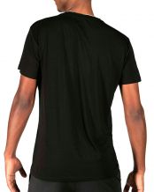 CAMISETA CLASSIC RS PADEL EMBROIDERY NEGRO