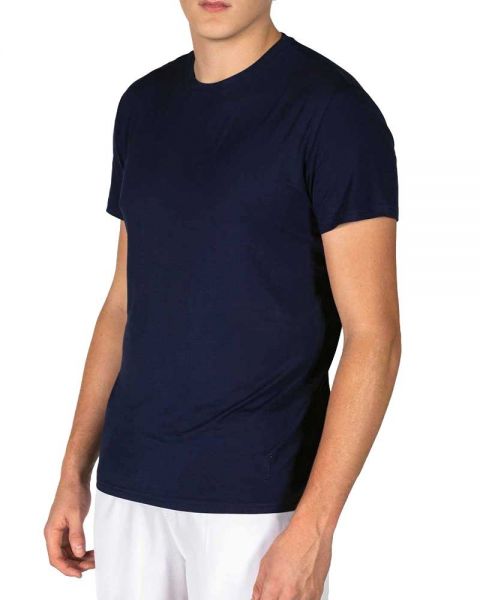 ROPA DE PADEL HOMBRE Camiseta Rs Padel Classic Embroidery Azul