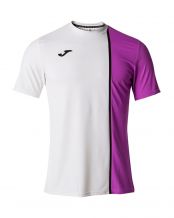 CAMISETA MANGA CORTA JOMA SMASH BLANCO MORADO