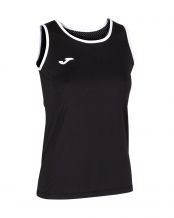 CAMISETA TIRANTES JOMA BREAK NEGRO BLANCO MUJER