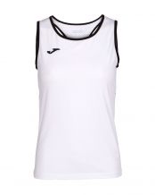 CAMISETA TIRANTES JOMA BREAK BLANCO NEGRO MUJER