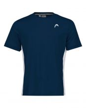 T SHIRT HEAD SLICE BLU BIANCO