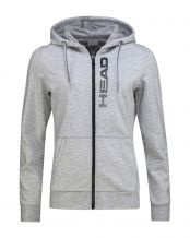 SUDADERA CAPUCHA HEAD CLUB GRETA GRIS MUJER