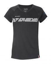 CAMISETA TECNIFIBRE F2 AIRMESH NEGRO MUJER