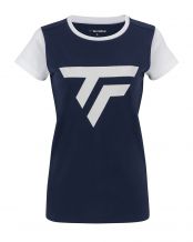 CAMISETA TECNIFIBRE PERF MARINO BLANCO MUJER