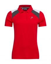 POLO HEAD CLUB 22 TECH ROJO MUJER