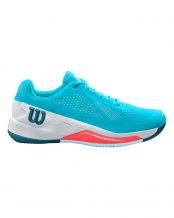 WILSON RUSH PRO 4.0 AZUL MUJER