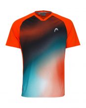 CAMISETA HEAD TOPSPIN NARANJA