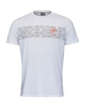 CAMISETA HEAD PADEL SPW BLANCO