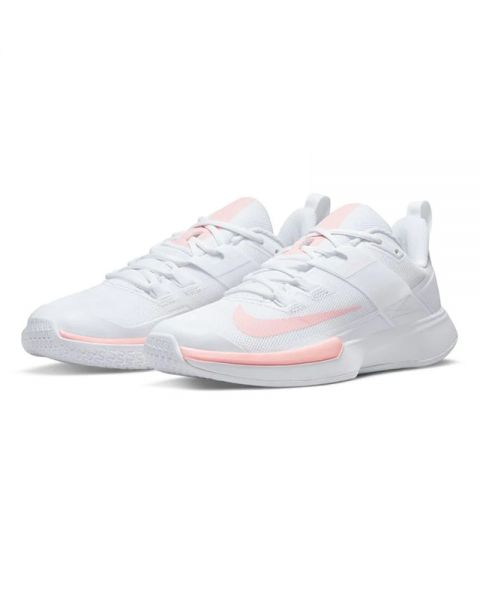 Nike Vapor Lite HC Blanco Rosa Mujer - ligeros