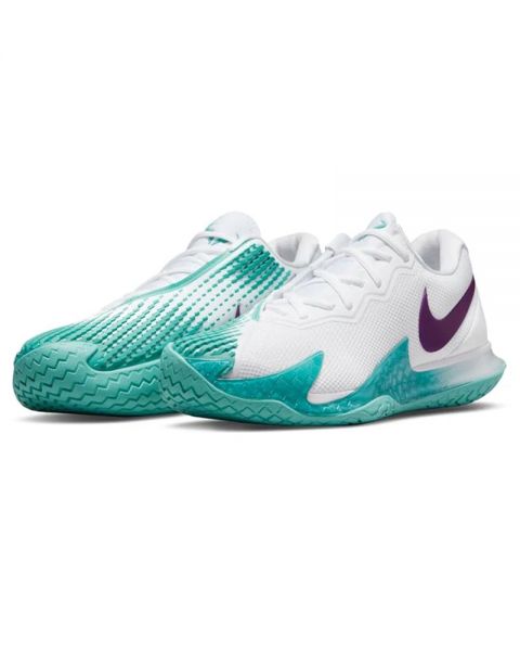 Nike Zoom Vapor Cage 4 rafa blanco azul - Máximo rendimiento