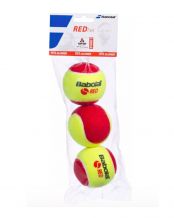 BOTE 3 BOLAS BABOLAT RED FELT JUNIOR