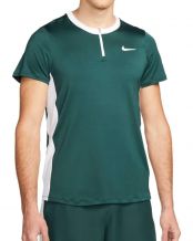 POLO NIKE COURT DRI FIT ADVANTAGE VERDE BLANCO