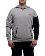 SUDADERA CAPUCHA SIUX PAZEN GRIS