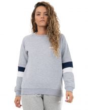 SUDADERA SIUX BELIM GRIS MUJER