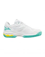 MIZUNO WAVE EXCEED LIGHT CC BLANCO TURQUESA MUJER 61GC2221 23