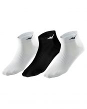 PACK 3 PARES CALCETINES MIZUNO RUN BLANCO NEGRO