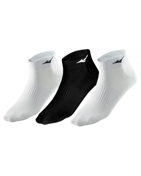 ACCESORIOS Pack 3 Pares Calcetines Mizuno Run Blanco Negro