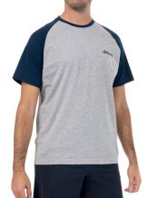 CAMISETA SIUX DASH GRIS AZUL MARINO