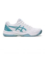 ASICS GEL-DEDICATE 7 CLAY BLANCO AZUL MUJER 1042A168 103