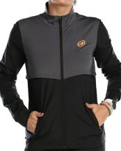 SUDADERA BULLPADEL ACTEA NEGRO MUJER