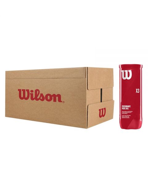 PELOTAS Cajon 24 Botes Wilson Padel X3 Ball