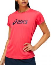 CAMISETA ASICS CORE TOP ROSA AZUL MUJER