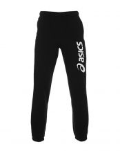 PANTALON ASICS BIG LOGO SWEAT NEGRO BLANCO