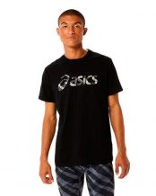 CAMISETA ASICS WILD CAMO TEE NEGRO