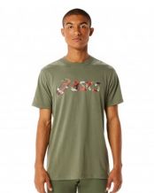 CAMISETA ASICS WILD CAMO VERDE OLIVO