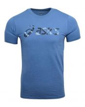 CAMISETA ASICS WILD CAMO TEE AZUL