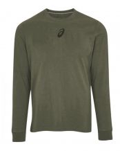 CAMISETA ASICS TIGERLSTOP VERDE NEGRO