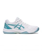 ASICS GEL-DEDICATE 7 INDOOR BLANCO AZUL MUJER 1042A166 103