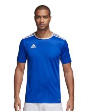 CAMISETA ADIDAS ENTRADA 18 AZUL BLANCO