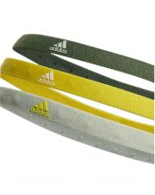 PACK 3 CINTAS ADIDAS VERDE AMARILLO