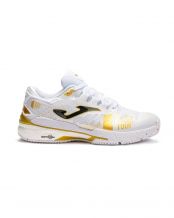 JOMA SLAM 22 WORLD PADEL TOUR CLAY BLANCO ORO MUJER TWPTLS2232P