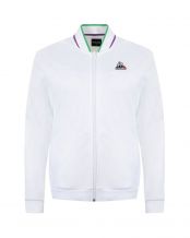 SUDADERA CON CREMALLERA LCS BLANCO MUJER