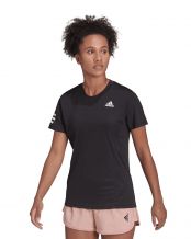 CAMISETA ADIDAS CLUB NEGRO BLANCO MUJER