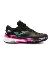 JOMA SLAM 22 CLAY NEGRO FUCSIA MUJER TSLALW2201P