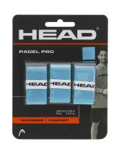 3 UNIDADES OVERGRIP HEAD PADEL PRO 3 AZUL