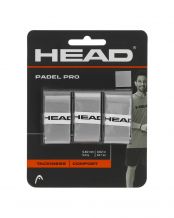 3 PACK OVERGRIP HEAD PADEL PRO GRIGIO