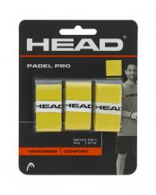 3 UNIDADES OVERGRIP HEAD PADEL PRO AMARILLO