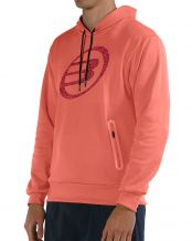 SUDADERA BULLPADEL IMANA  CORAL FLUOR