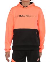 SUDADERA BULLPADEL IMBUI CORAL FLUOR